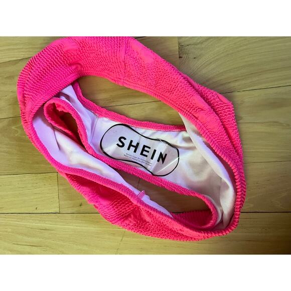 Shein Bright Pink Bikini - Picture 3 of 5